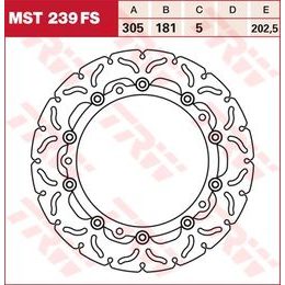 Brzdový kotouč MST239