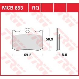 Brzdové destičky MCB653RQ