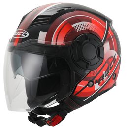 ROCC 285 jet přilba dekor mat