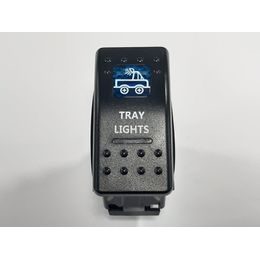 Vypínač TRAY LIGHTS / osvětlení zadního prostoru