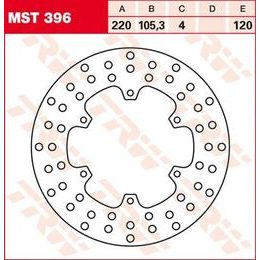 Brzdový kotouč MST396