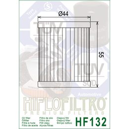 Olejový filtr HF132 Suzuki/Kawa/Yamaha