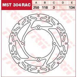 RACING Brzdový kotouč MST304RAC