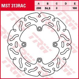 RACING Brzdový kotouč MST313RAC