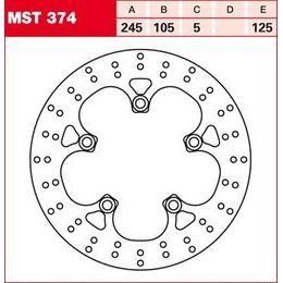 Brzdový kotouč MST374