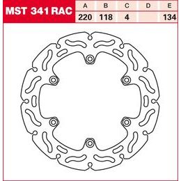 Brzdový kotouč MST341RAC