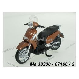 Model Aprilia Scarabeo 500 1:18 - hnědá