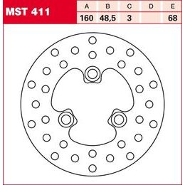 Brzdový kotouč MST411