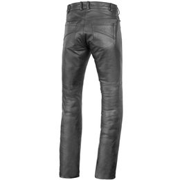 Kožené jeansy černé (2)