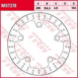 Brzdový kotouč MST278