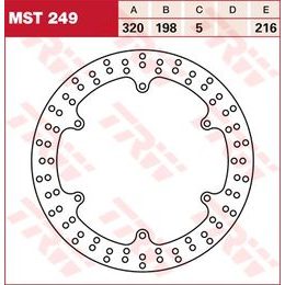 Brzdový kotouč MST249