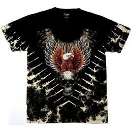 Triko svítící surviver - Orel na lebce