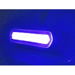 Přídavné modré výstražné LED světlo