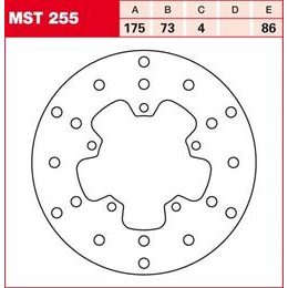 Brzdový kotouč MST255