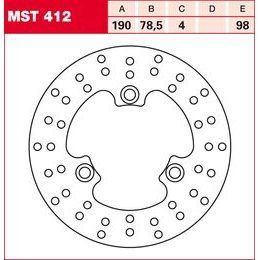 Brzdový kotouč MST412