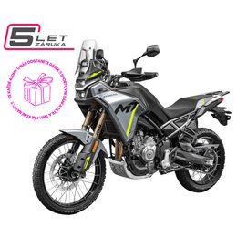 CFMOTO 450MT-R, Tundra Grey / Šedá model 2025 + DÁREK