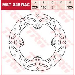 RACING Brzdový kotouč MST245RAC
