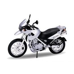 Model BMW F650 GS 1:18 - šedá