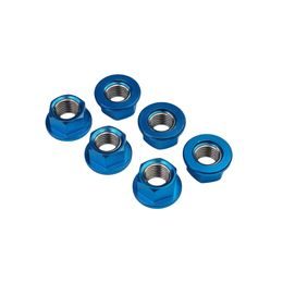 Bike It Sada matic zadního ozubeného kola 10mm modré (6ks)