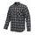 Košile GOES - kostka černá - M