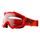 Shot Assault červené motokrosové brýle lesklé