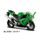 Model Kawasaki Ninja ZX-10R 1:18 - zelená