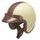 Moto helma RB-752 Vanilla / slonová kost - hnědá mat