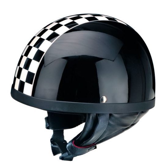 Moto helma RB-511 TT / šachovnice