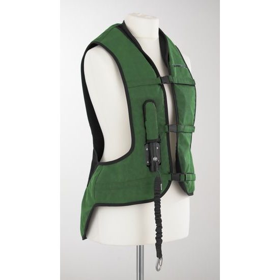 Airnest vesta jezdecká světle zelená, XL