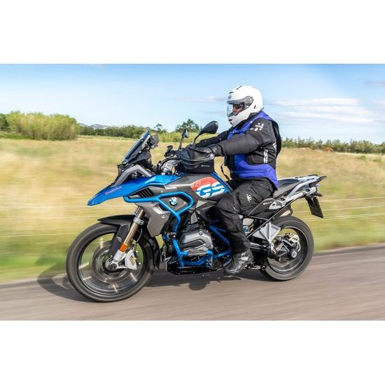 Airbagová vesta AIRNEST moto, modrá, poslední velikost M