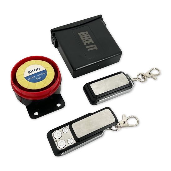 BikeTek 12V odnímatelný motocyklový alarm - pokročilý model