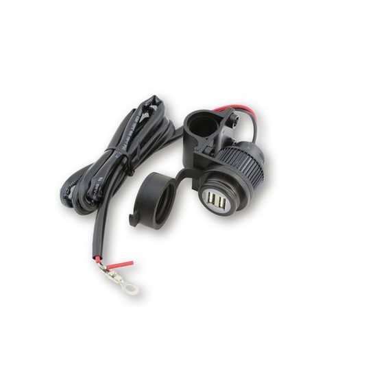 HIGHSIDER smart 2 portová USB zásuvka, také pro I-phone, 12v, 3.3 A