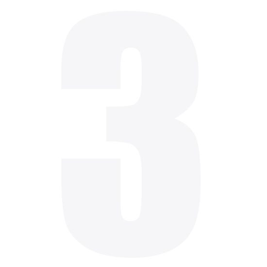 Bike It závodní MX číslo 20cm, bílé