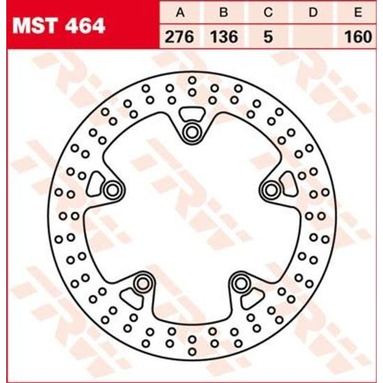 Brzdový kotouč MST464