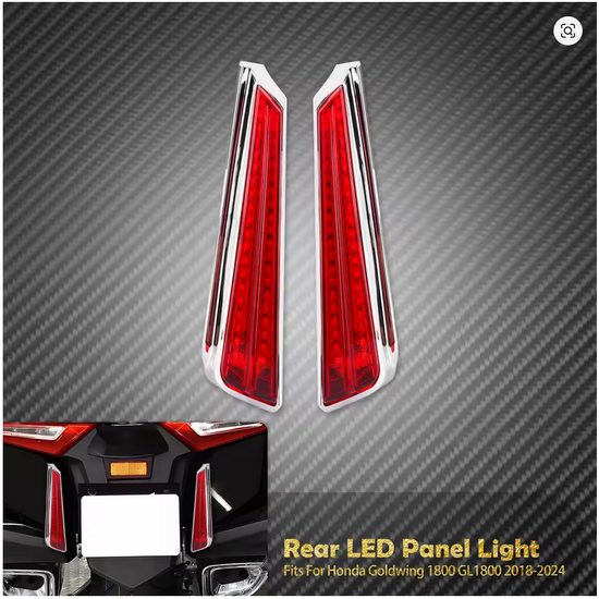 LED světla k SPZ pro Honda GL1800 2018-2023 2024, poslední set