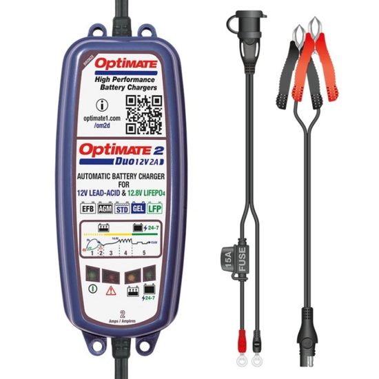 Nabíječka OPTIMATE 2 DUO STD/LFP