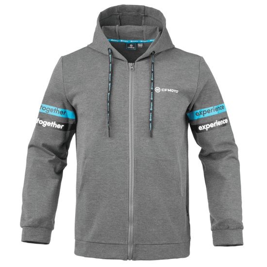 Mikina CFMOTO Stripe (šedá)