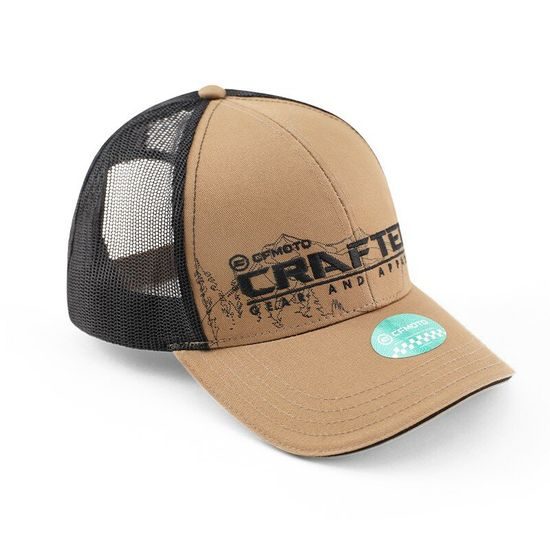 Kšiltovka CFMOTO Crafted (hnědá)