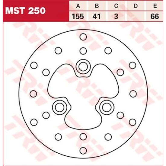Brzdový kotouč MST250