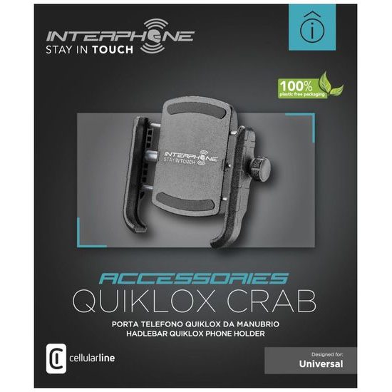 Univerzální držák Interphone Crab QUIKLOX