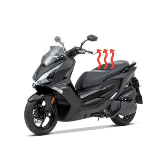 Vyhřívaná sedačka s el. regulací teploty ( jednodílná sedačka i pro skútry ) - SPOLUJEZDEC