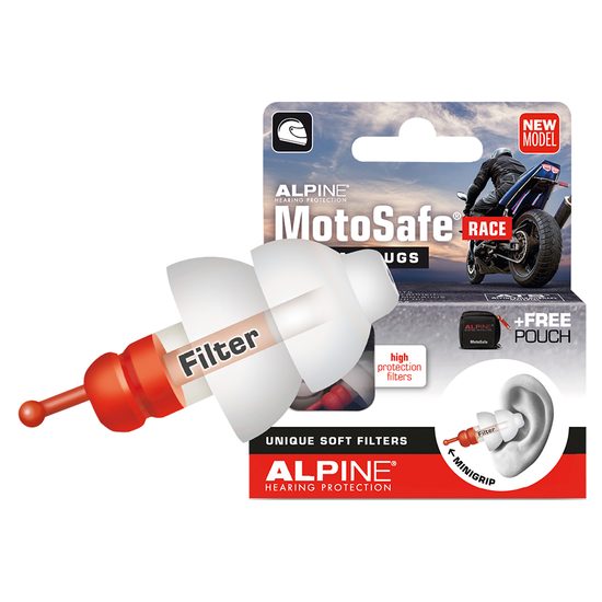 Alpine Moto Safe ochrana sluchu Race