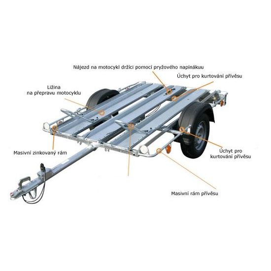 KANGARO VZ-21 N ( 2 motocykly ) 750kg