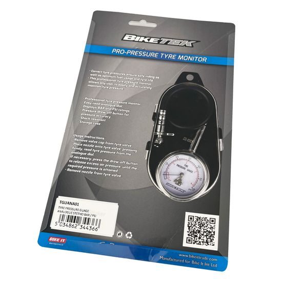 Tlakoměr pneu analogový