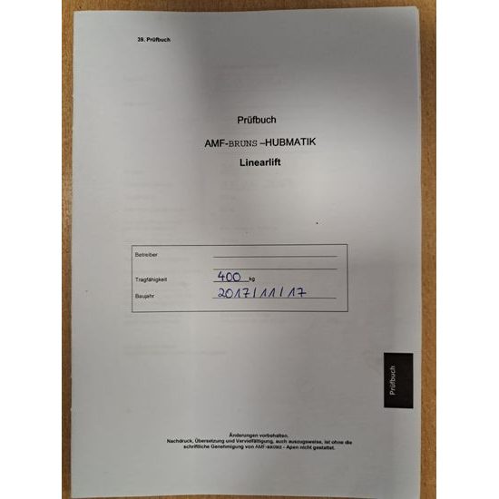 Hydraulická nakládací/ nákladová plošina pro vozíčkáře