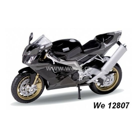 Model Aprilia RSV 1000 R Factory (black) 1:18-poslední 1 ks