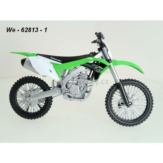Model Kawasaki 2017 KX 250F zelená, 1:10