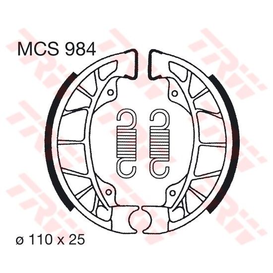 Brzdové pakny MCS984