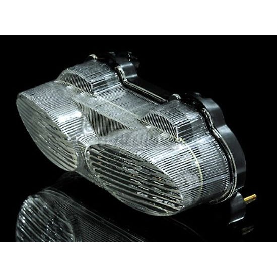 SHIN YO LED taillight with transparent glass, KAWASAKI ZX-6R/9R, ZR-7, various year of construction.