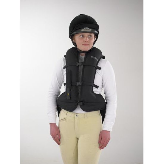 Airnest airbagová vesta jezdecká černá